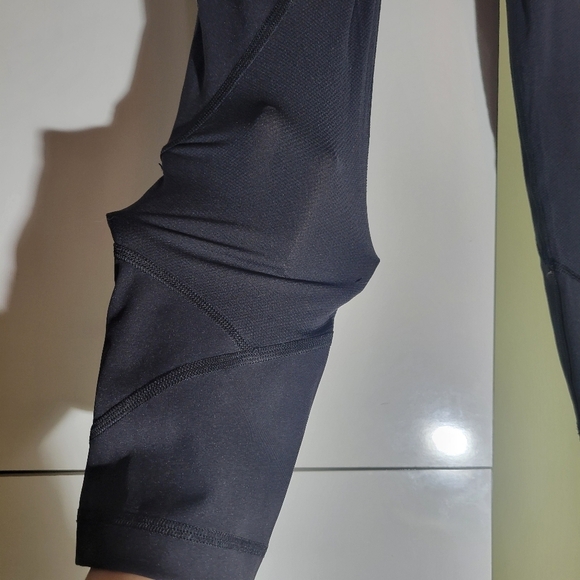 ❤️ 3 for $35 Lululemon Pace Rival  High Rise Crop leggings thigh pockets black 4 - Picture 8 of 11